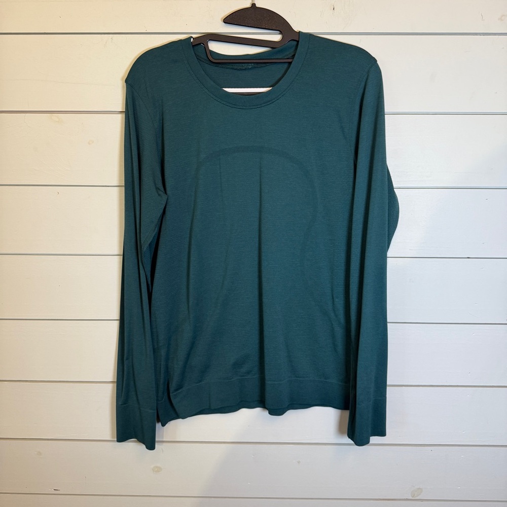 lululemon athletica Teal Long Sleeve Top